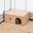 Wooden Rabbit and Guinea Pig Hideaway Online now