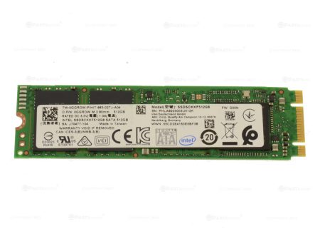 Used Intel 512GB SATA SSD Hard Drive M.2 2280 Card 512GB GGRDW Online now