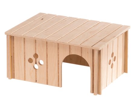 Wooden Rabbit and Guinea Pig Hideaway Online now