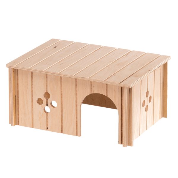 Wooden Rabbit and Guinea Pig Hideaway Online now