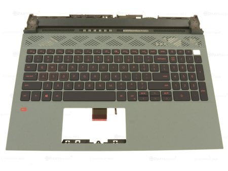 New Dell OEM G Series G15 5520 5521 5525 Palmrest Backlit Keyboard Assembly V5CRR on Sale