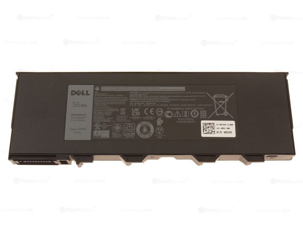 New Dell OEM Latitude Rugged 7214 4-cell 56Wh OEM Original Laptop Battery V23NY Online now