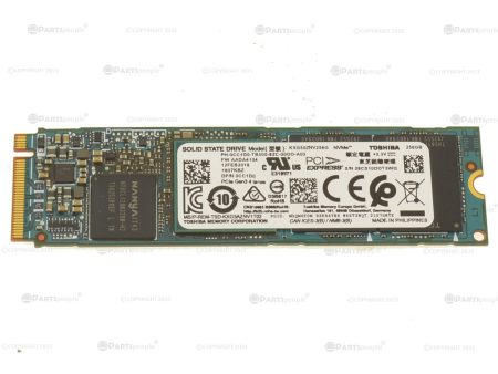 Used Toshiba 256GB NVMe PCIE SSD Hard Drive M.2 2280 Card 256GB CC1D0 For Cheap