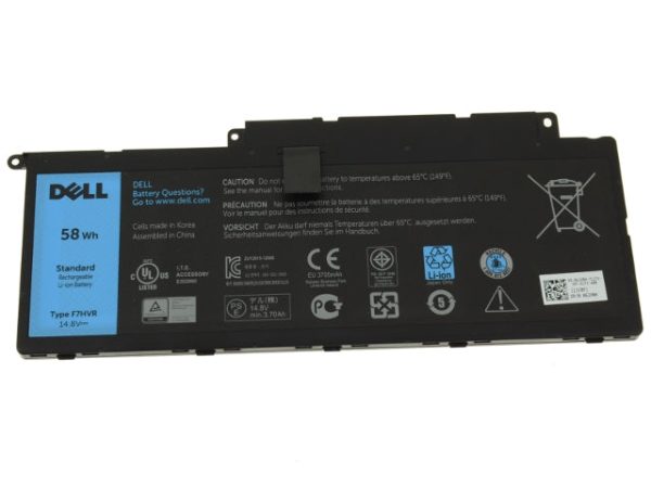 New  Dell OEM Inspiron 7537 17 7737 7746 58Wh 4-cell Laptop Battery F7HVR For Discount