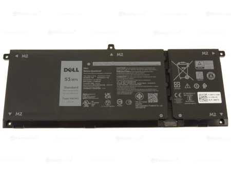 New  Dell OEM Original Inspiron 5402 5502 Latitude 3510 4-Cell 53Wh Laptop Battery H5CKD Sale