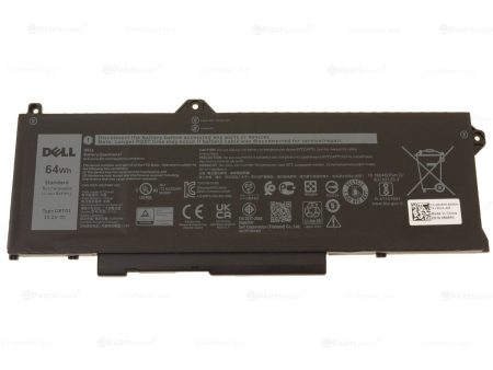 New  Dell OEM Original Latitude 5521 5421 Precision 3561 4-Cell 64Wh Laptop Battery GRT01 For Cheap