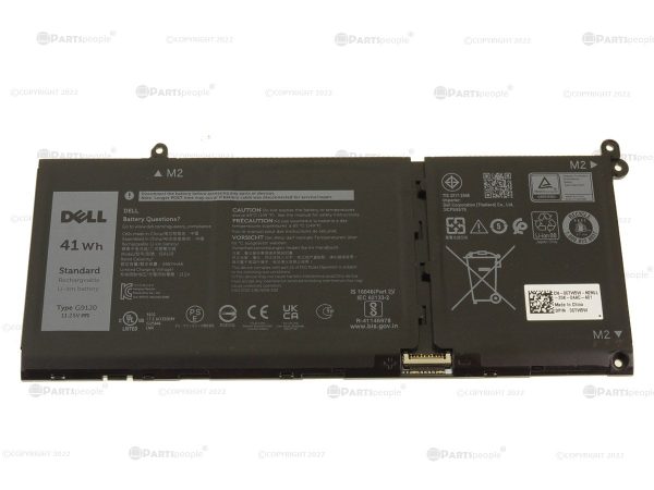 Used Dell OEM Original Inspiron 3511 3510 3-Cell 41Wh Laptop Battery G91J0 For Cheap