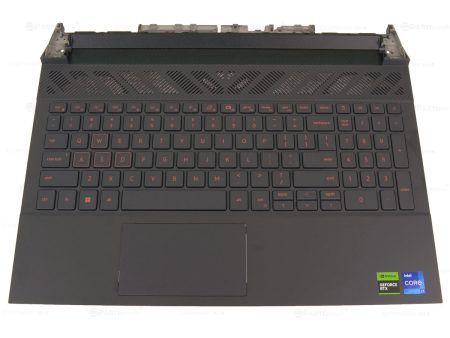 New Dell OEM G Series G15 5530 5535 Palmrest Red Backlit Keyboard Assembly 25CCM Online now