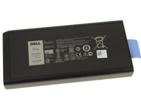 New  Dell Latitude Rugged 5404 7404 9-cell 97Wh OEM Original Laptop Battery X8VWF Hot on Sale