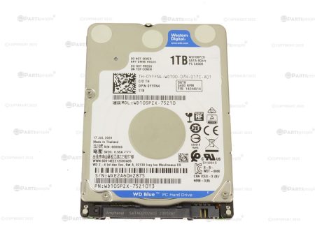 Used Western Digital Blue 1TB SATA 6GB s 2.5  Laptop Hard Drive 5400rpm 7mm YYFN4 Discount