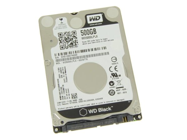 Used Western Digital 500GB SATA III Laptop Hard Drive CXKCK  6Gb s 7200rpm 7mm Online