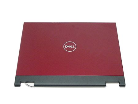 New Deep Cherry Red Dell OEM Vostro 1320 13.3  LCD Back Top Cover Lid Plastic Assembly Online Sale