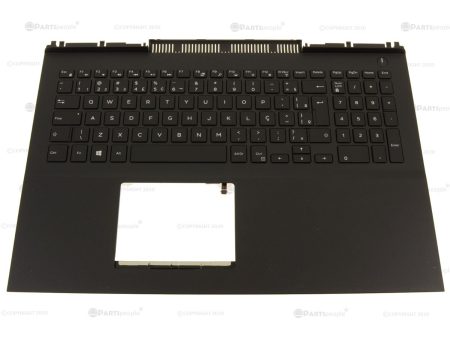 New Brazilian Dell OEM Inspiron 7567 7566 Palmrest Backlit Keyboard Assembly Backlit XW8N9 Discount