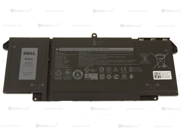 New  Dell OEM Original Latitude 5320 7320 7420 7520 63Wh 4-cell Laptop Battery 7FMXV Online now